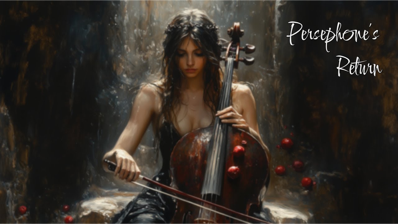 ​Dark Ambient Cello for Night Focus 🌱 Persephone: Death & Rebirth (집중과 사색을 위한 다크 앰비언트 첼로)