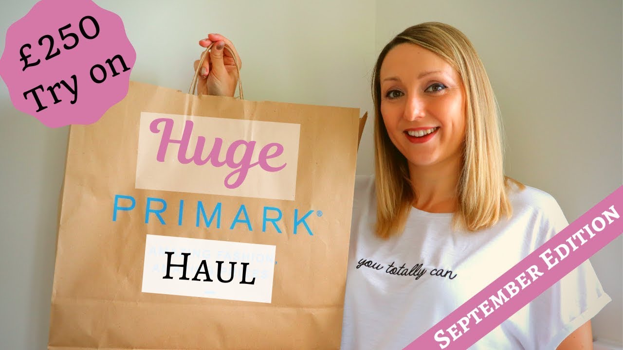 Грандиозная осенняя распродажа Primark UK Haul & Example On | Primark сентябрь 2019 | Одежда Primark