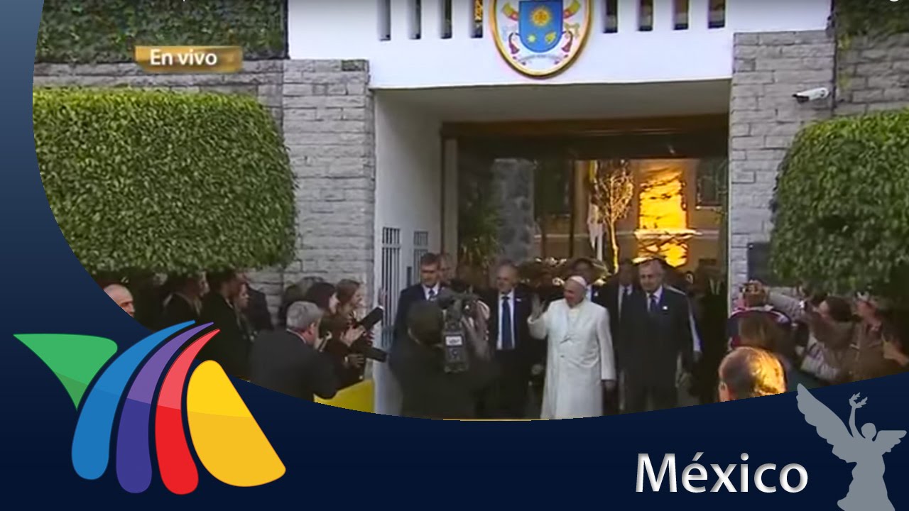 Video: Papa sale de la Nunciatura por última vez | Noticias