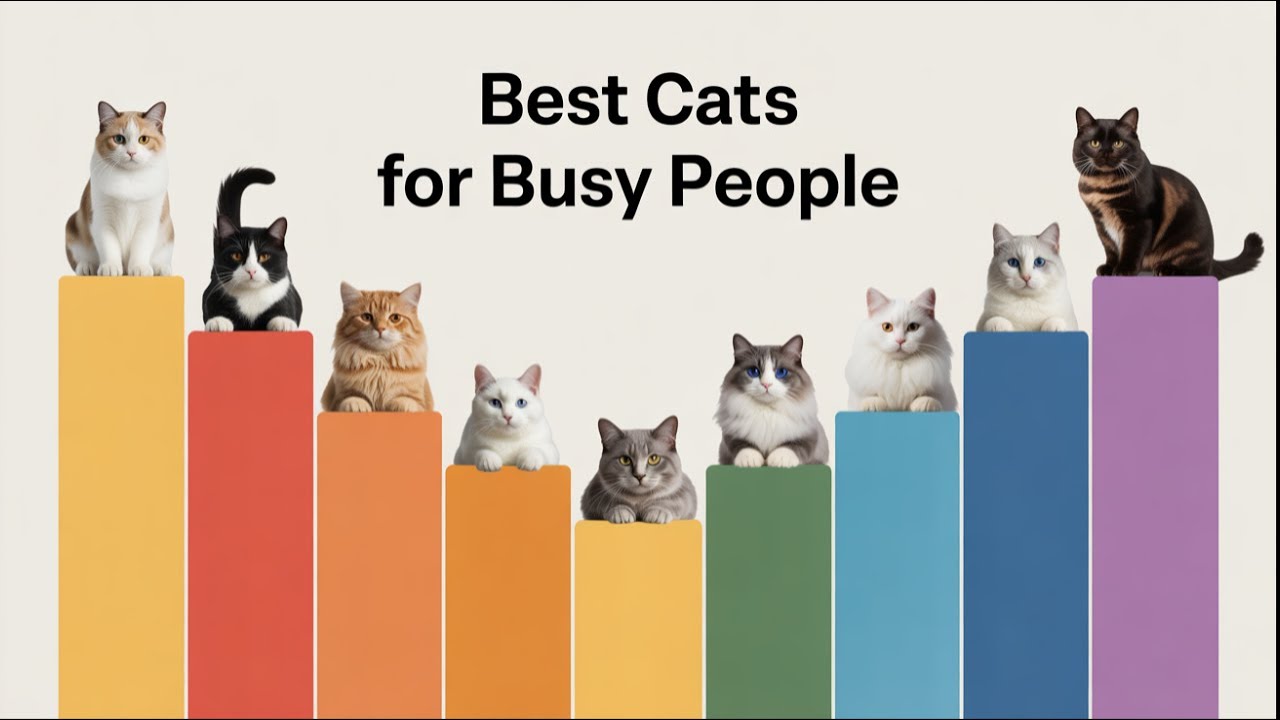 The 7 Best Low Maintenance Cats for Busy People Who Want an Easy Life