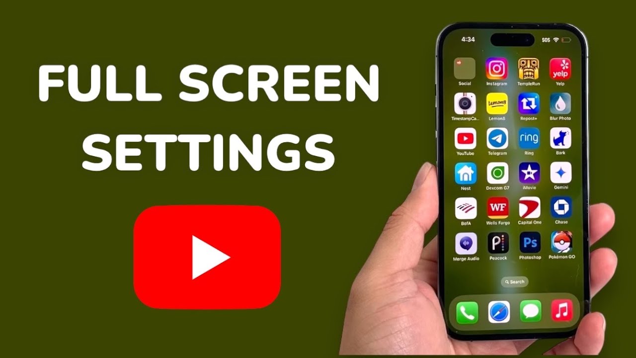 How To Change YouTube Full Screen Settings