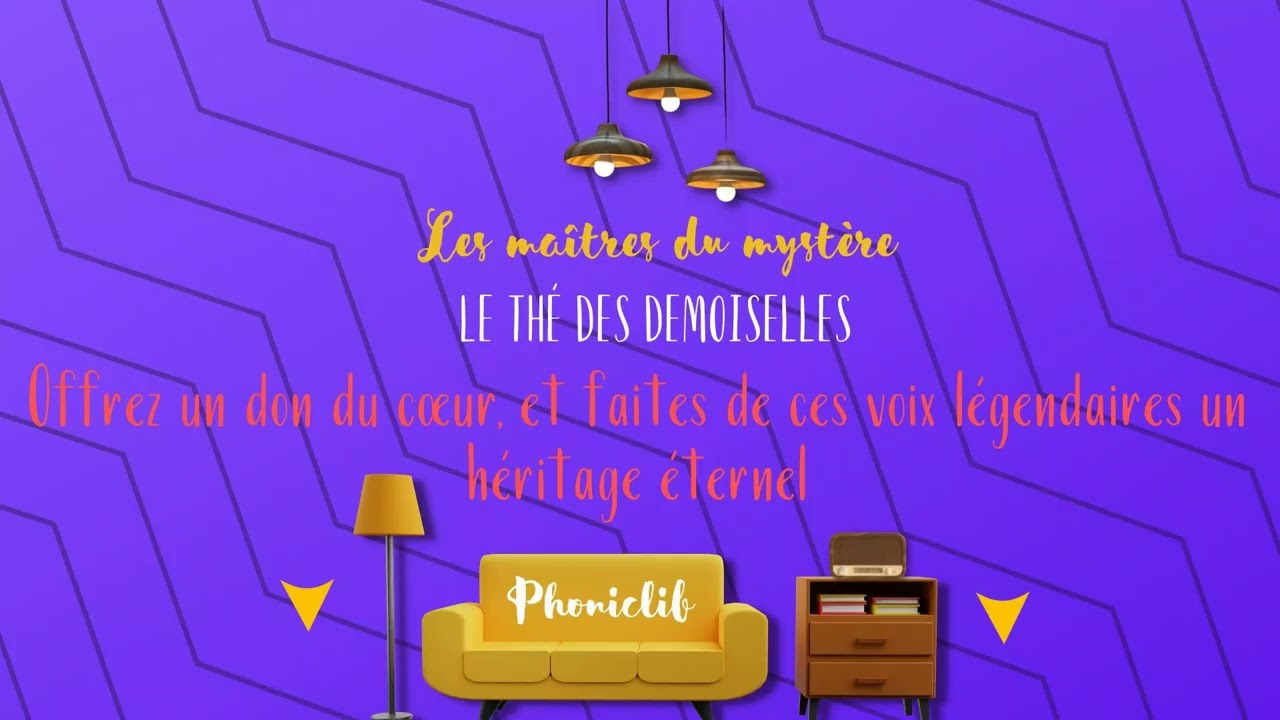 Le thé des demoiselles -  Les Maîtres du Mystère