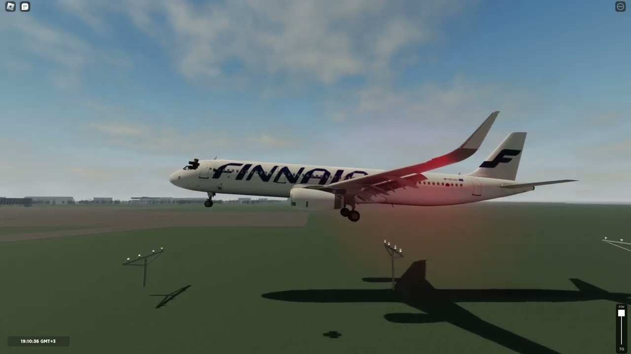 ROBLOX Airline Flight Review | Finnair | A321 | Economy Class