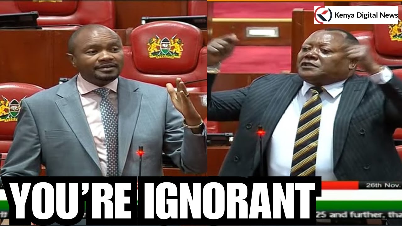 YOU ARE IGNORANT, MP Memusi Kanchory Clashes with MP Wanjala Over Irrigation without Rainfall