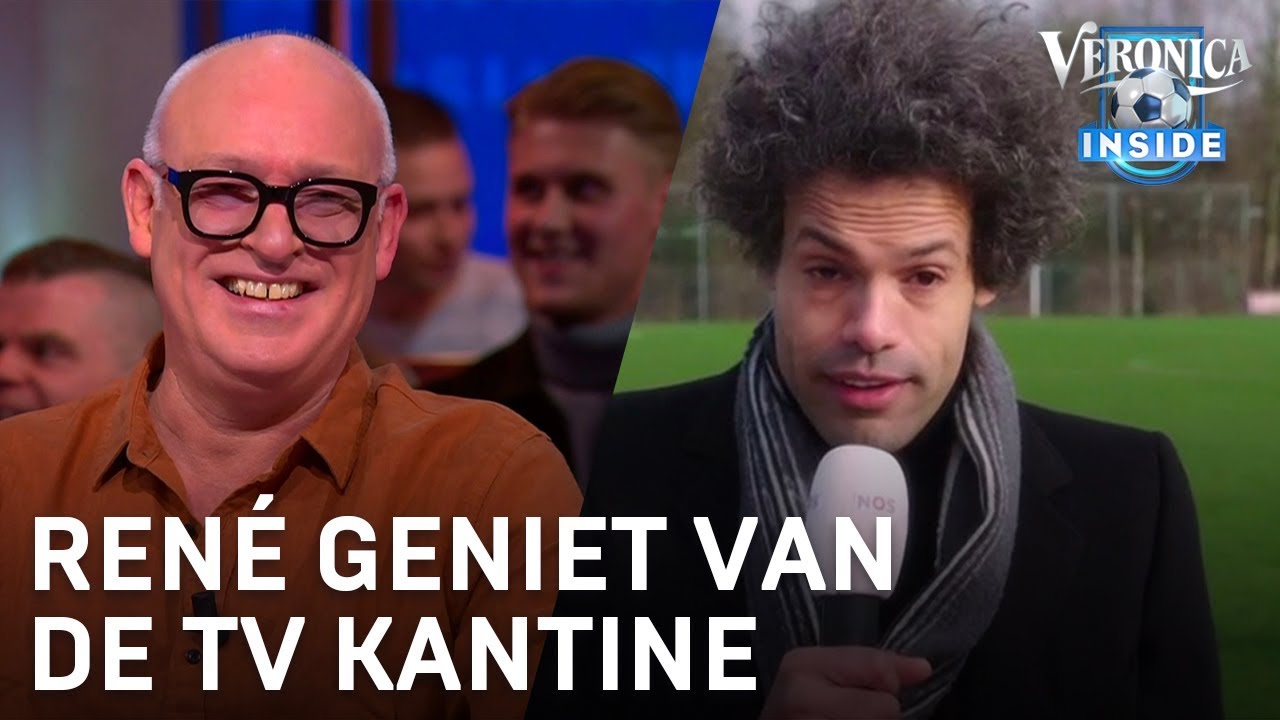 René geniet van Pi-air en Schreuder in TV Kantine: 'Waanzinnig!' | VERONICA INSIDE