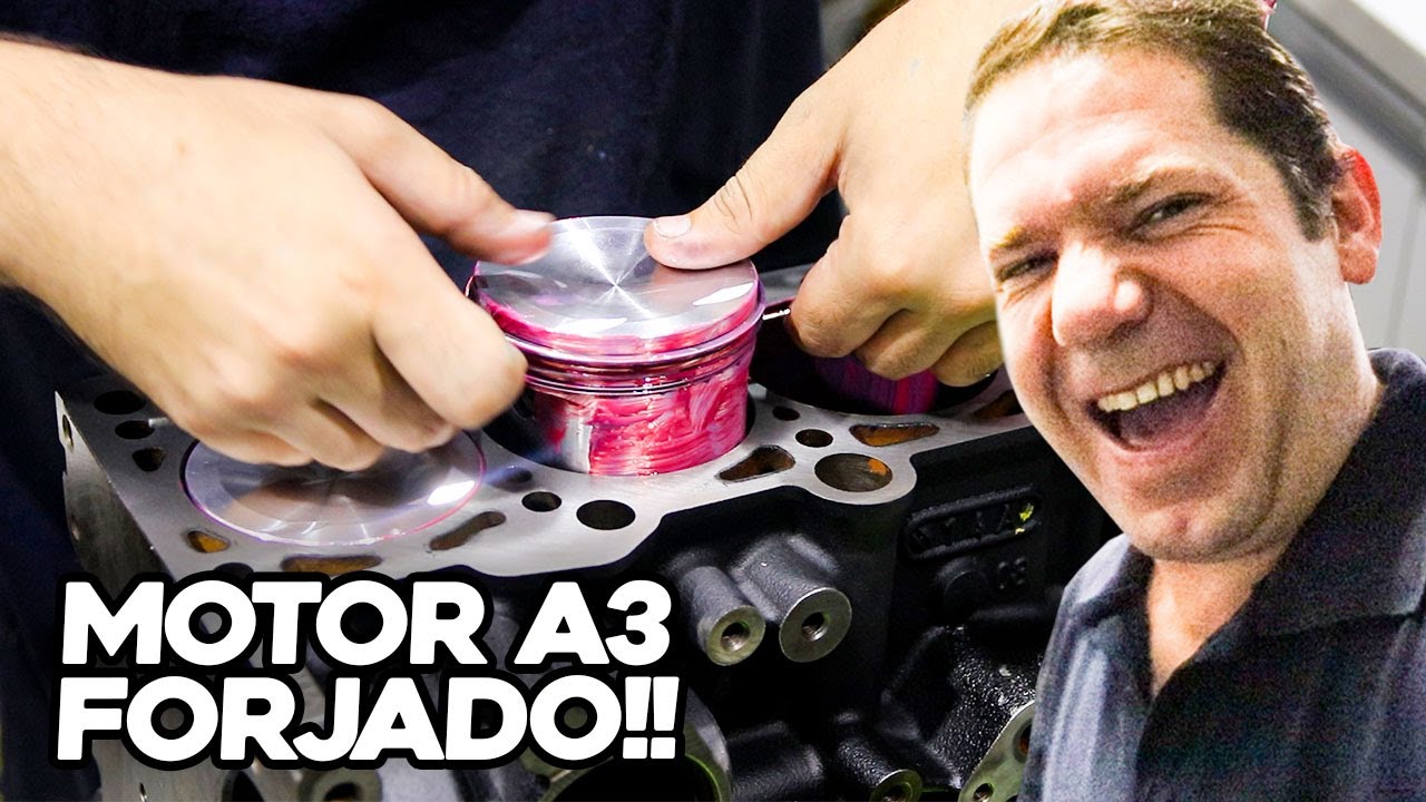 MONTAGEM COMPLETA DO MOTOR DE AUDI A3 2008 FORJADA!!🔥 AGORA O 2.0 FSI TURBO ESTÁ PRONTO PRA MOER!!