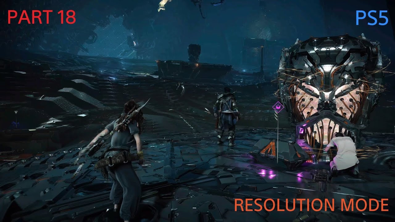Horizon Forbidden West gameplay walkthrough part 18 resolution mode on PS5 4K60 HDR
