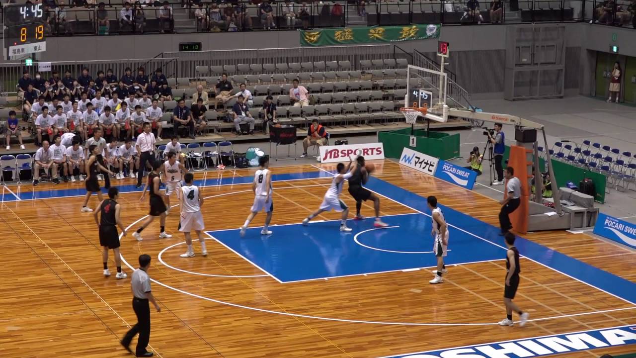 福島南vs東山(Q1)高校バスケ 2016 インターハイ準決勝