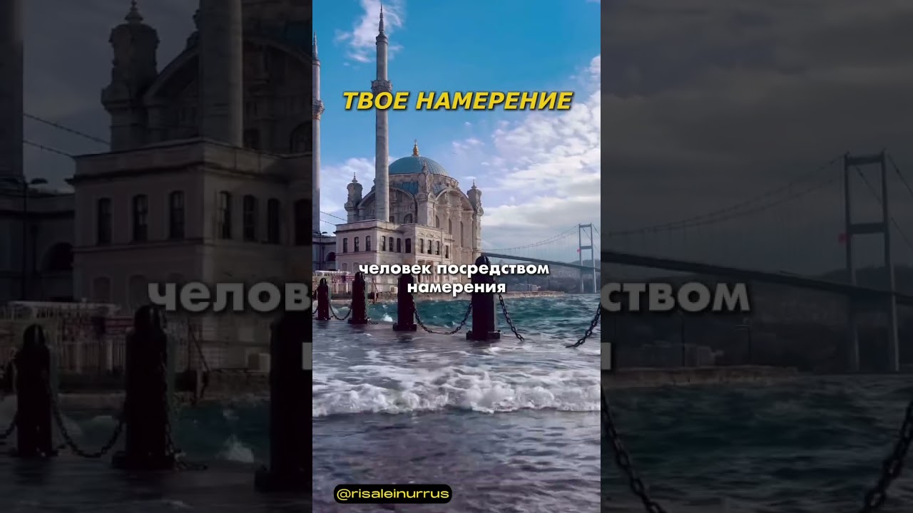 НИЯТ - НАМЕРЕНИЕ В ИСЛАМЕ | #ислам #иман #исламскиекниги #ният #рисалеинур #религия