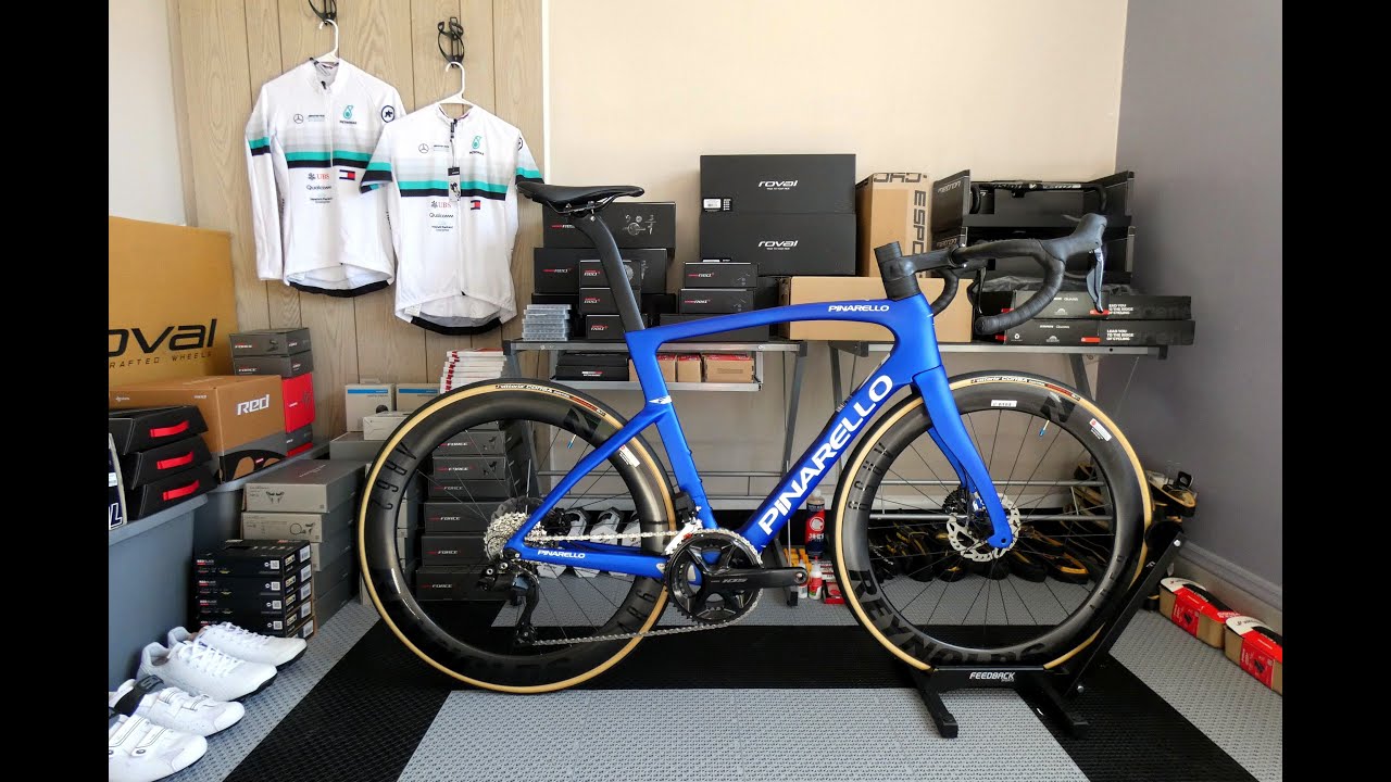Pinarello F5 Impluse Blue Unboxing & Weight