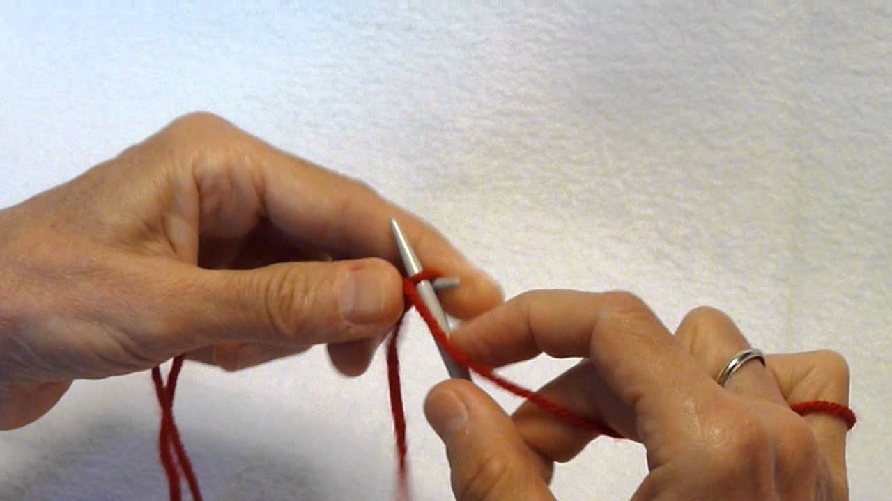 Knit 1 Purl 1 Cast-on and Bind-off
