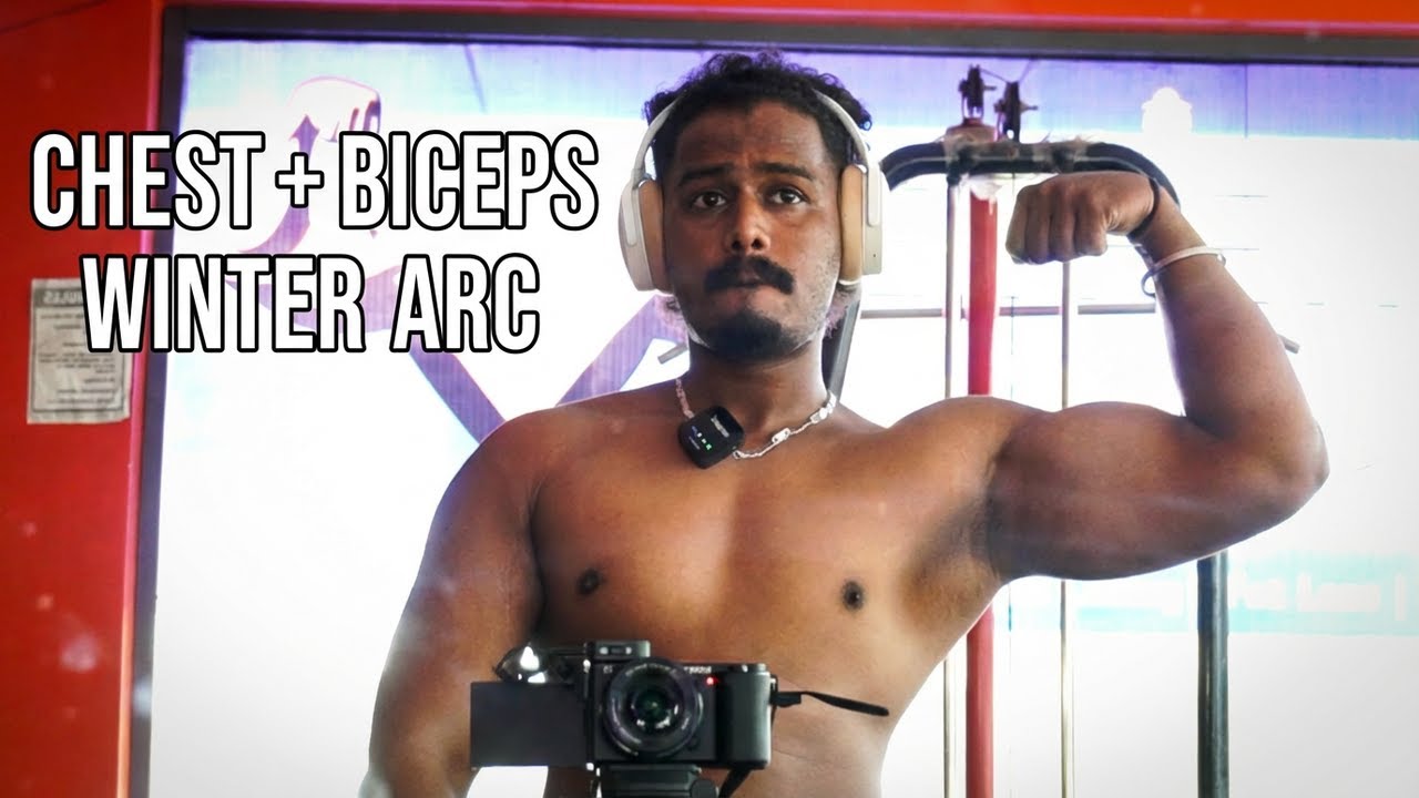 Chest + Biceps Combo Pump – Winter Arc | Intense Upper Body Workout