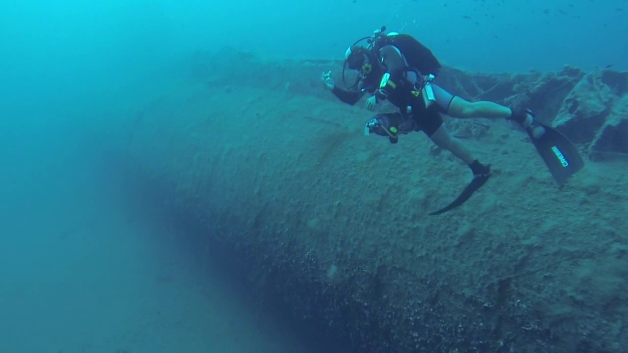 Diving in Kefalonia - H.M. Submarine Perseus near Skala, Cephalonia