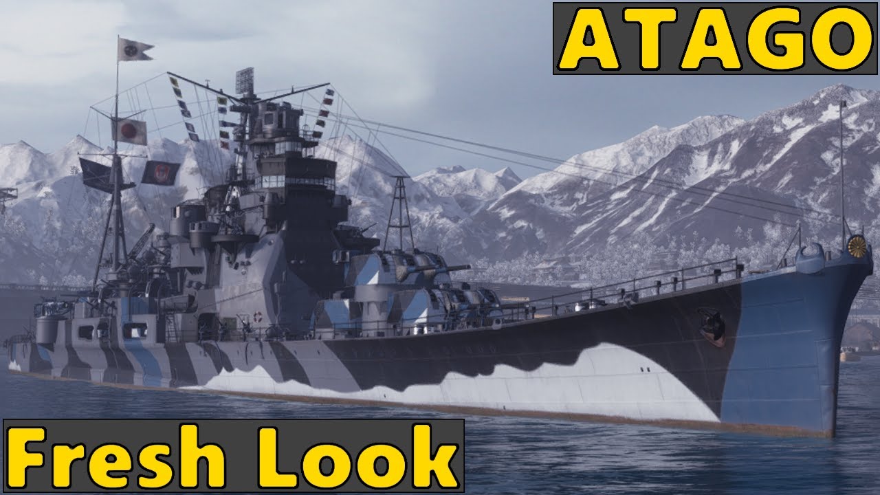 Atago — японский тяжёлый крейсер | World of Warships