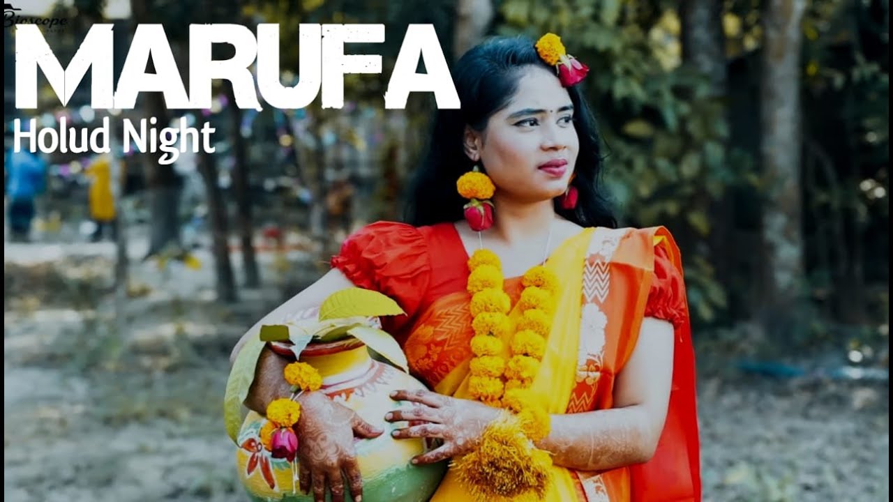 Marufa’s Holud Night | Cinematic Wedding Video | Bioscope Cinema Autography