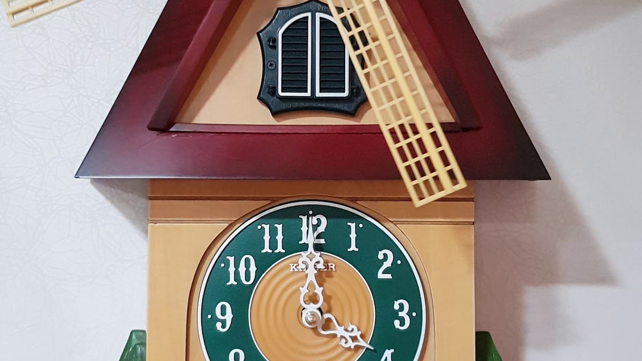 카이저 윈드밀 뻐꾸기 시계 시간별 멜로디 (KAISER Windmill Cuckoo Clock All melodies)