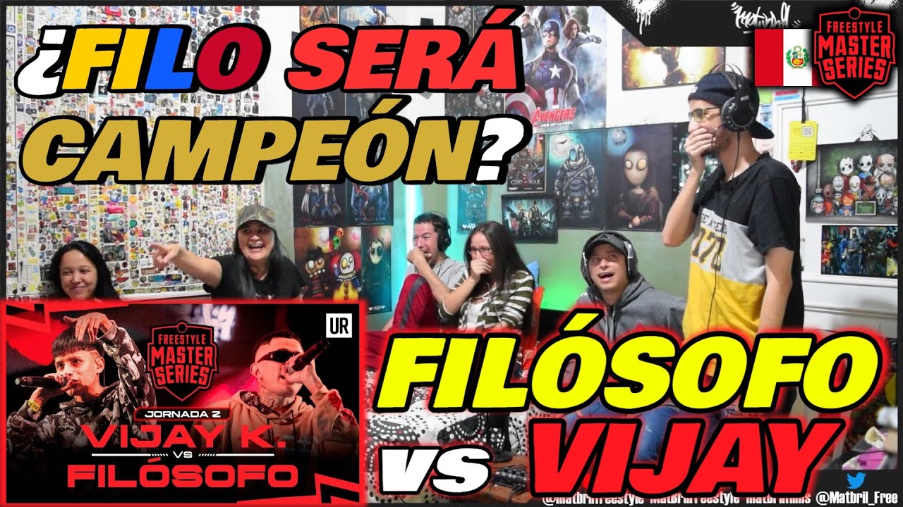 🔴COLOMBIANOS REACCIONAN a FILOSOFO vs VIJAY KESH - ¿FILO SERÁ CAMPEÓN? [FMS PERÚ JORNADA 2 2023]