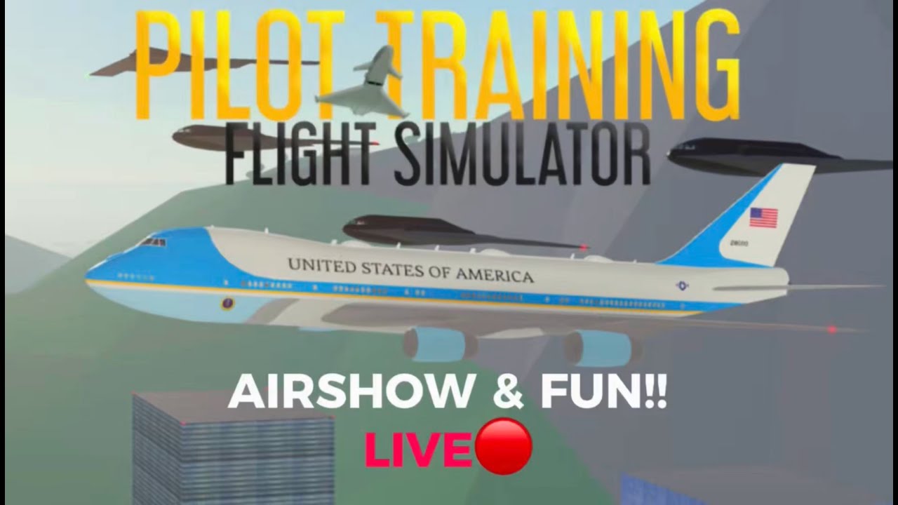 PTFS LIVE 🔴 Airshow & Fun in PTFS | You can join too!