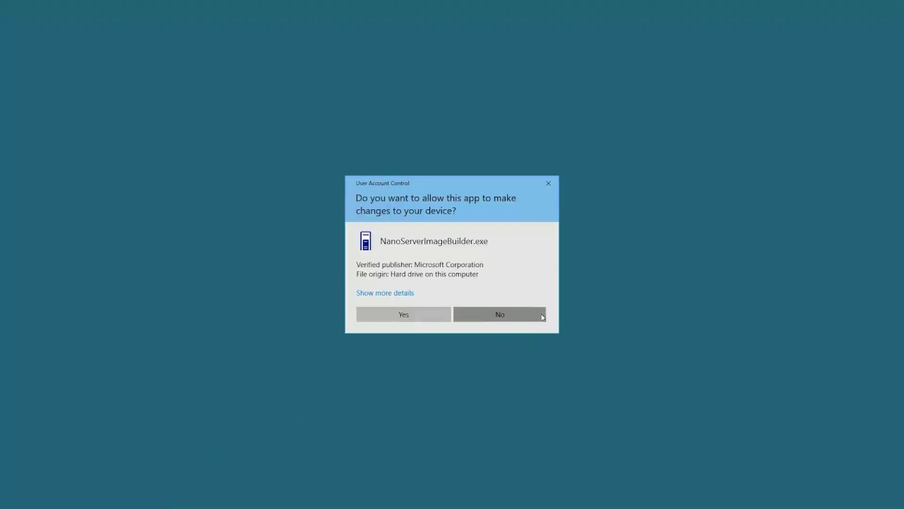 Windows Server 2016 Nano Server Setup and Hyper-V Use