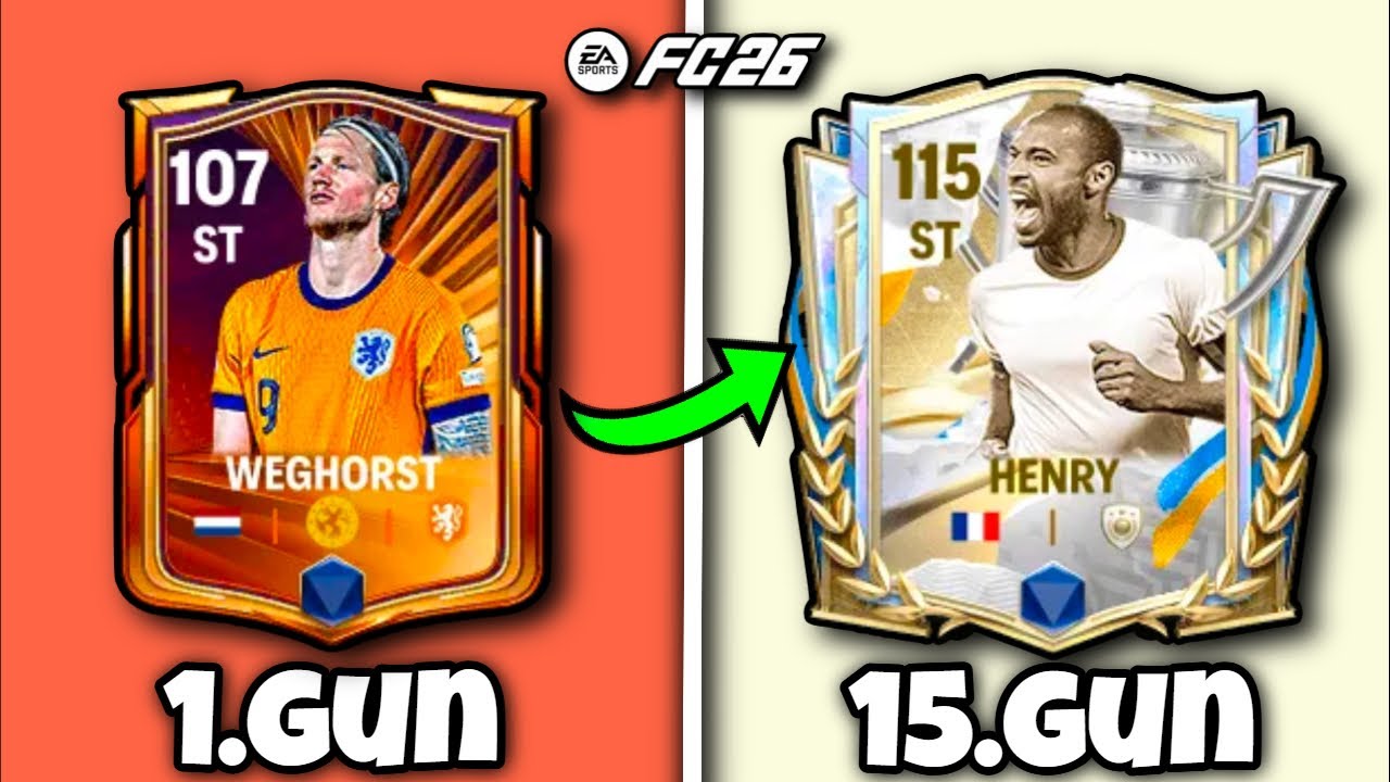 15 GÜN BOYUNCA SIFIRDAN FC 26 Mobile Oynadım (ana hesabım)