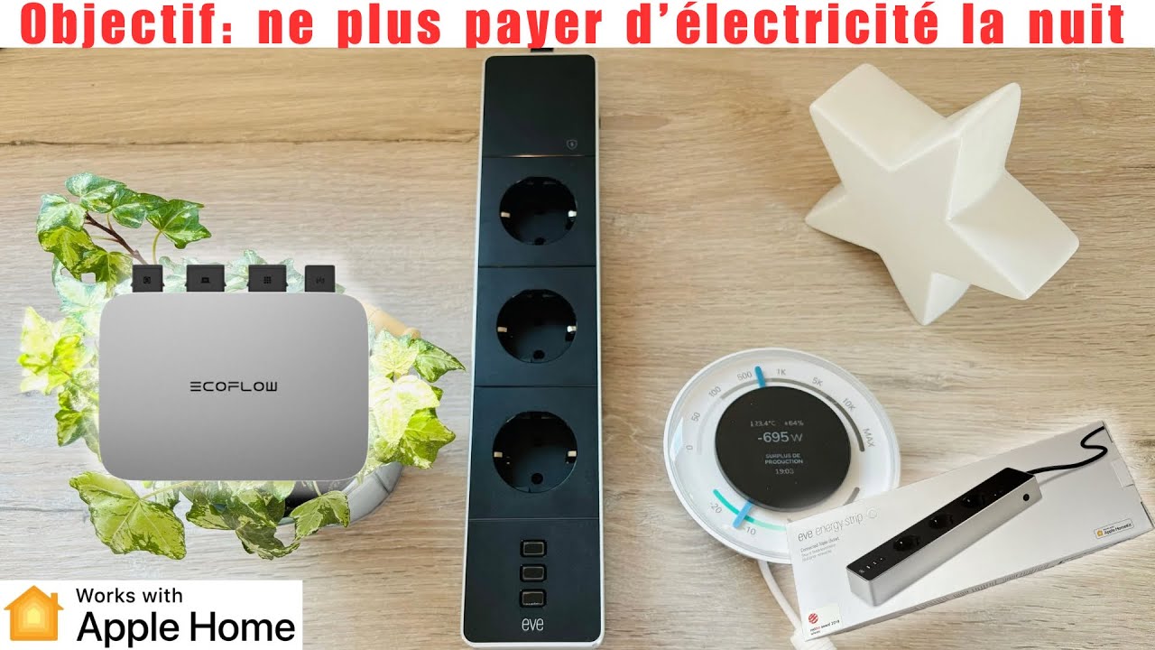 Meilleure multiprise connectée en 2024: EVE Energy Strip #apple