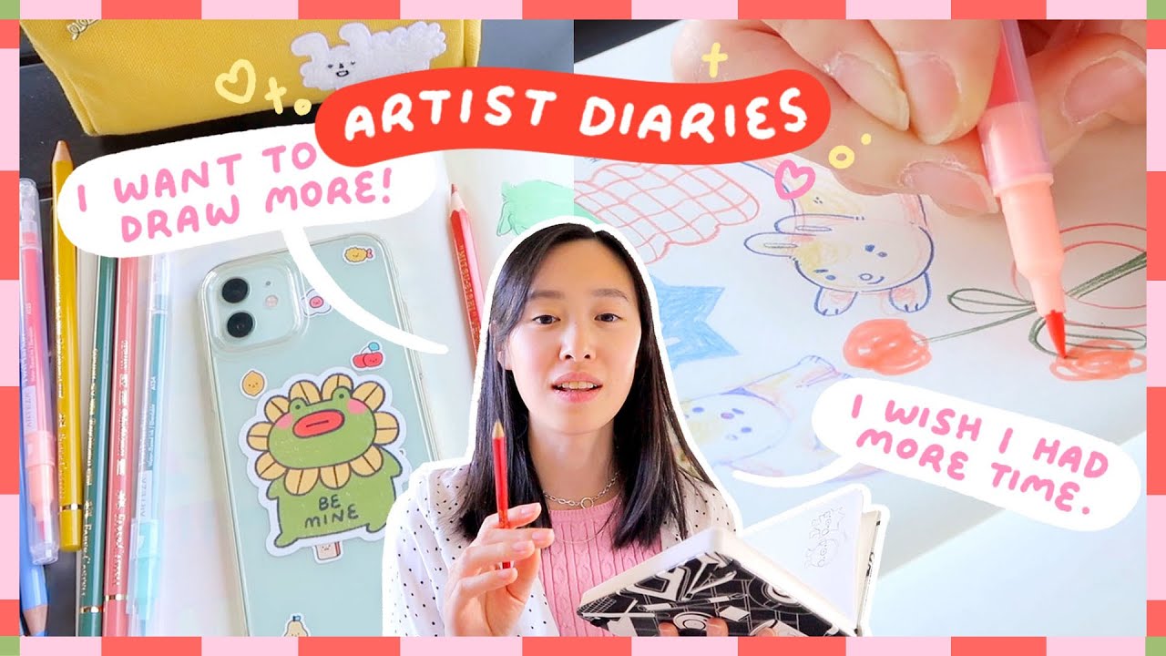 ARTIST DIARIES ✨ Making Time For Art & Myself