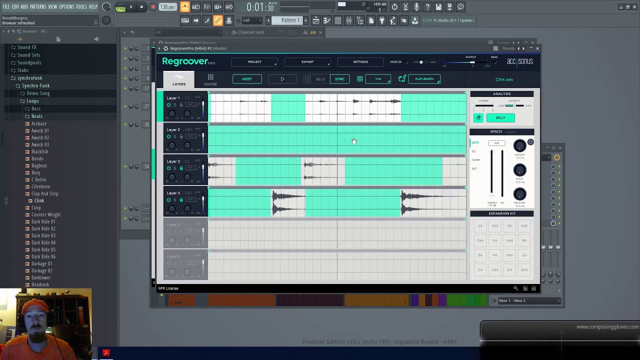 Regroover 2 Cleaning Up Samples