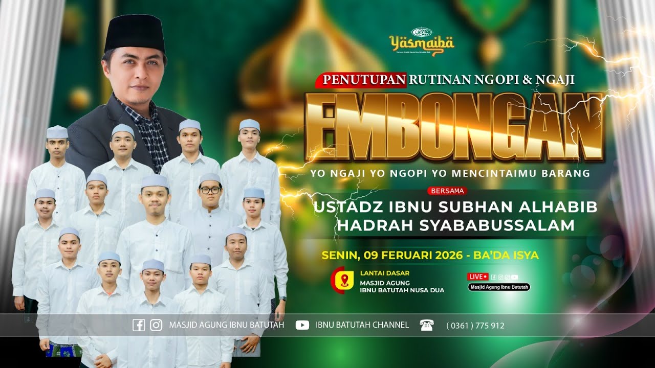 🔴 LIVE Spesial Penutupan Ngopi Embongan Bali | 09 Feb 2026