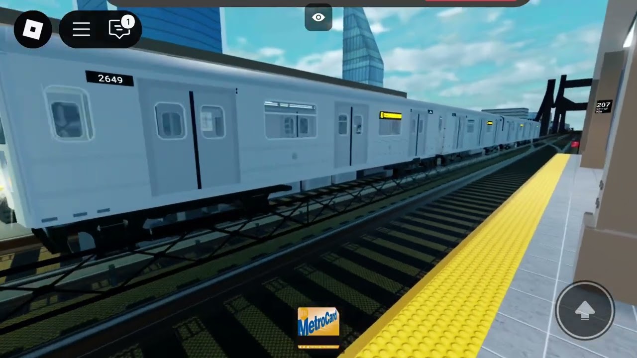ROBLOX / RBLX : 207th Street Railfanning Station & All Lines - MTA or NYC Automated (OUTDATED)
