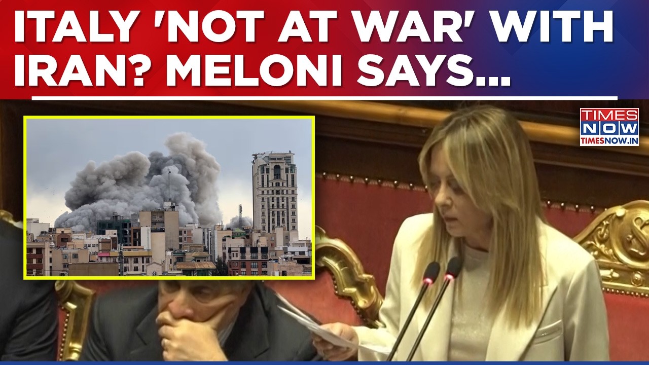 Italy Distances Itself From Iran War? PM Giorgia Meloni Speaks On Rome Stance, Says... | Middle East