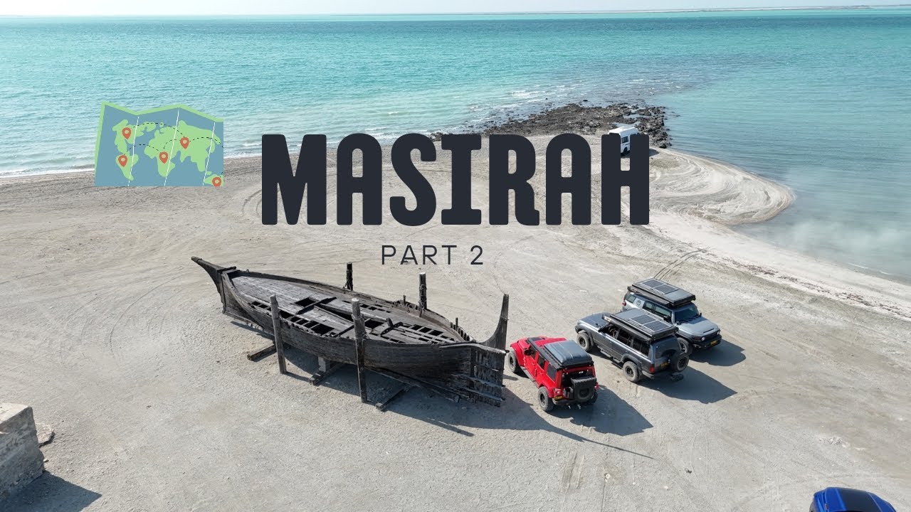 The hidden gems of Masirah Island | الحلقة الثانية من رحلة فريق جرجره إلى جزيرة مصيره