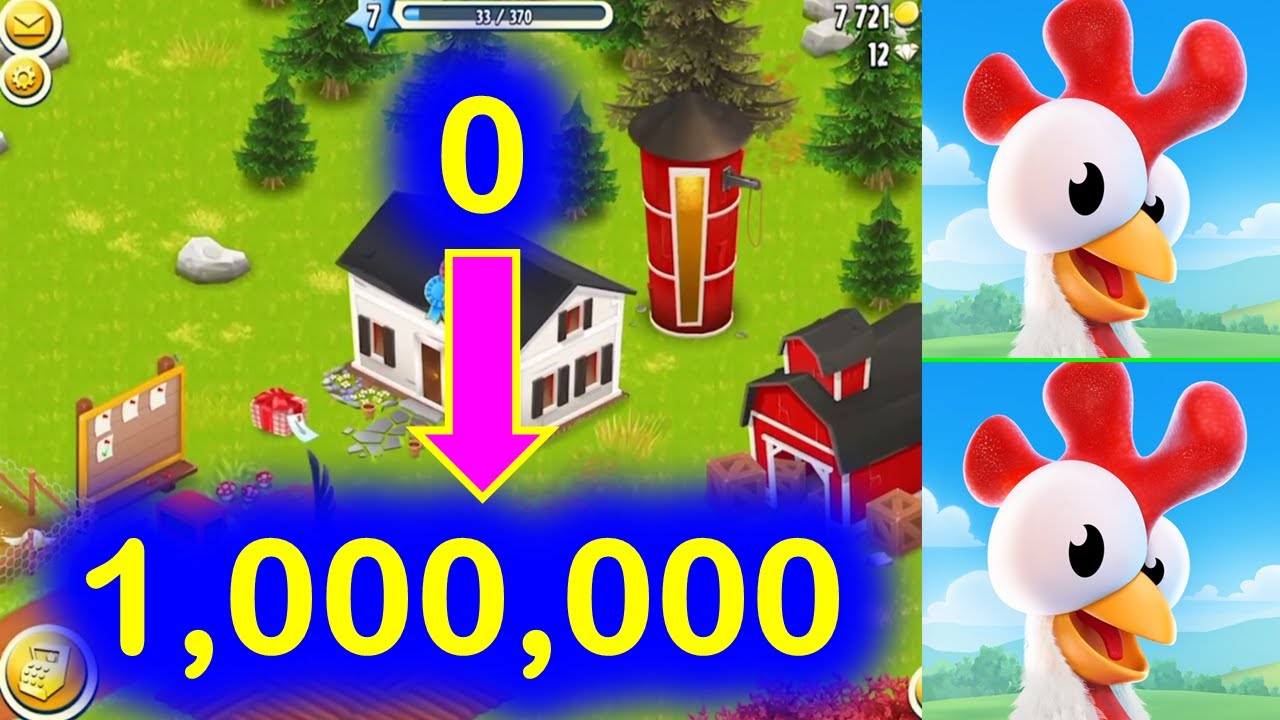 Hay Day Level 7 Millionaire Challenge!