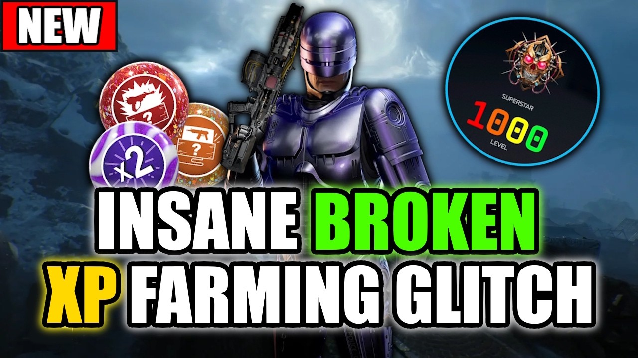 *NEW* BROKEN SOLO XP FARMING GLITCH!  - FAST GOBBLEGUMS, XP + ROUNDS! | BO7 Zombies