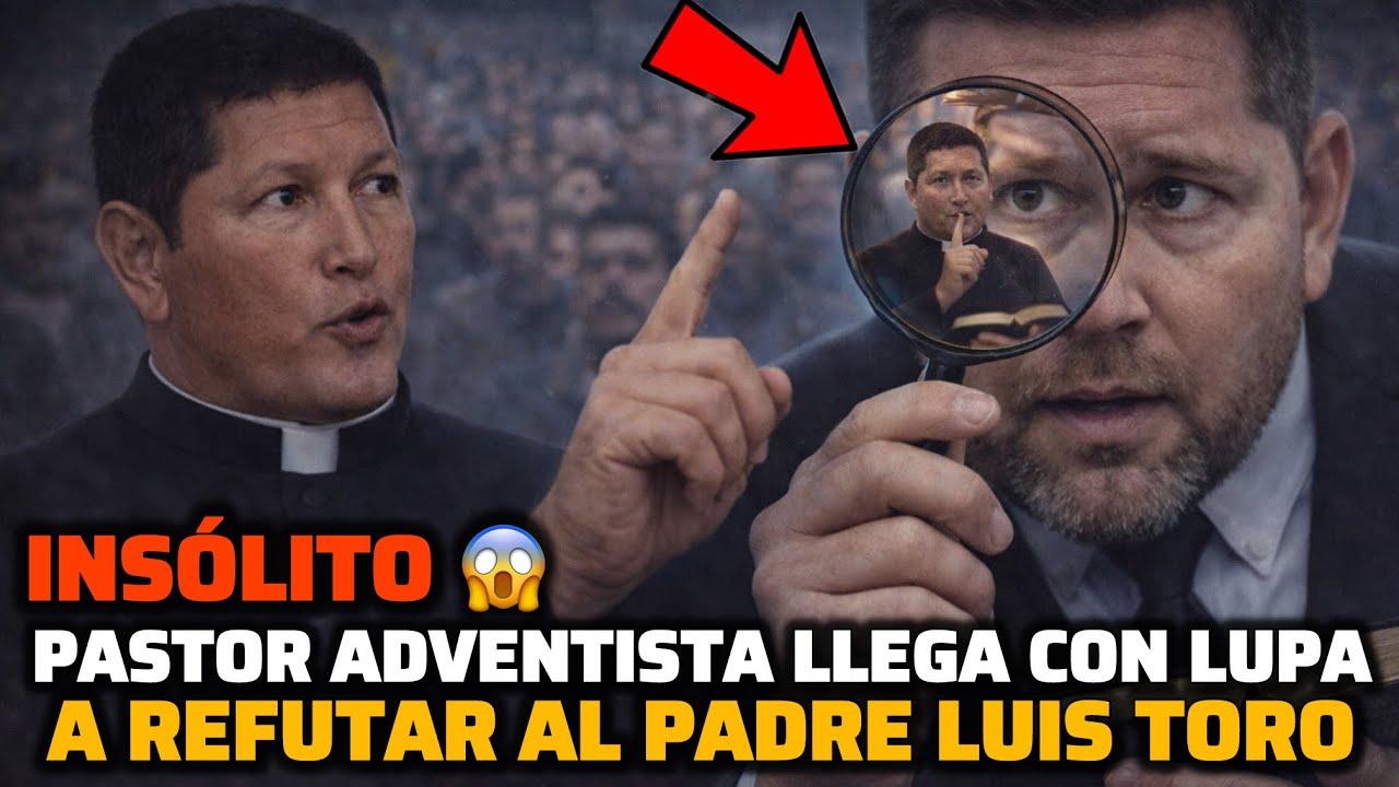 “Pastor Adventista llega con lupa para ‘refutar’ al Padre Luis Toro…