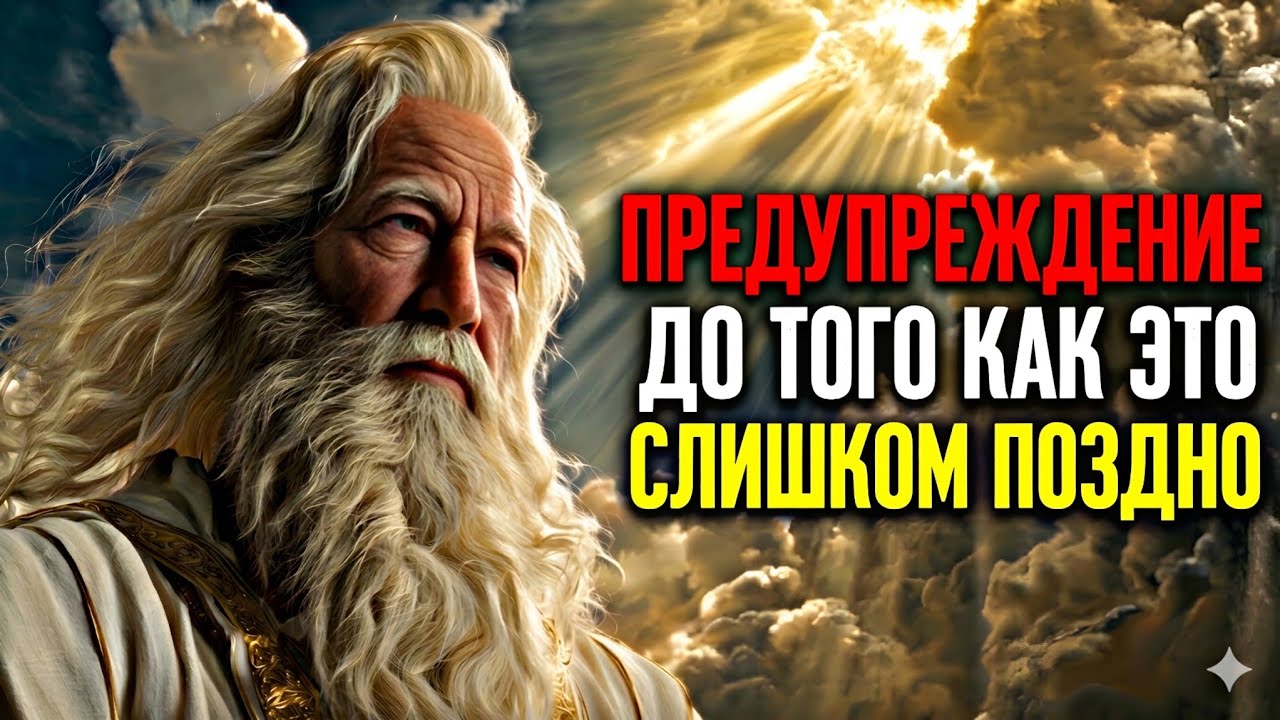 ✝️Бог говорит: Он плачет из-за тебя | Сегодняшнее послание от Бога | Библейское учение из Писания