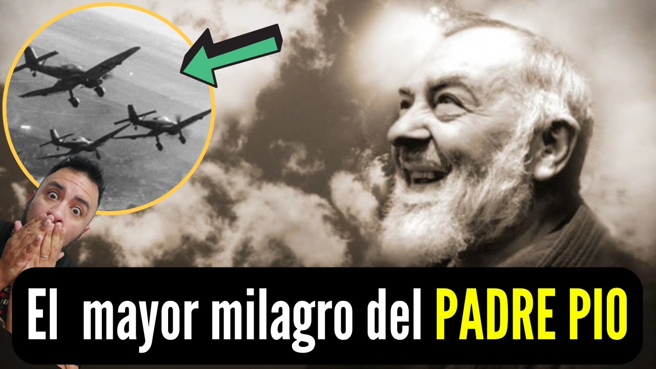El mayor milagro del PADRE PIO!!! Ex-Evangélico reacciona!