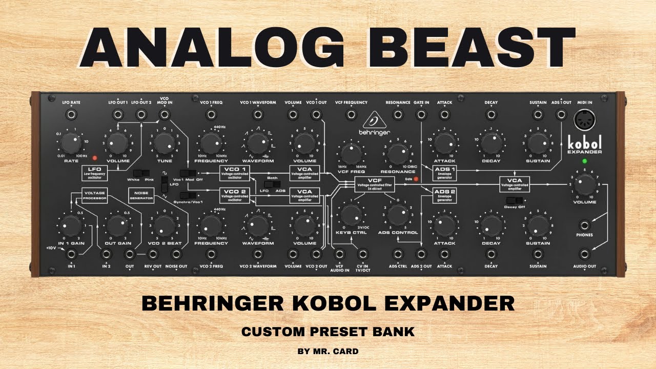 Behringer Kobol Expander – Analog Beast [SOUNDSET] | Custom Presets