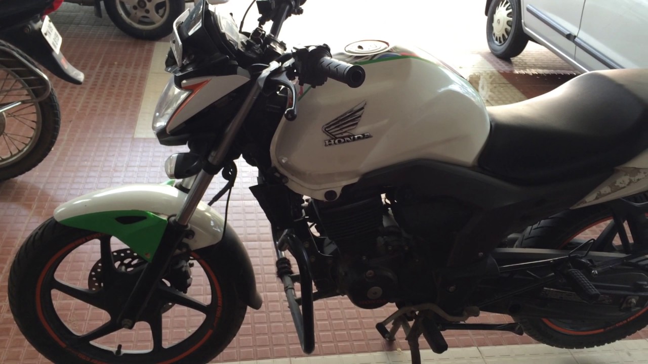 Honda CB trigger modified as yamaha fz version 2.0