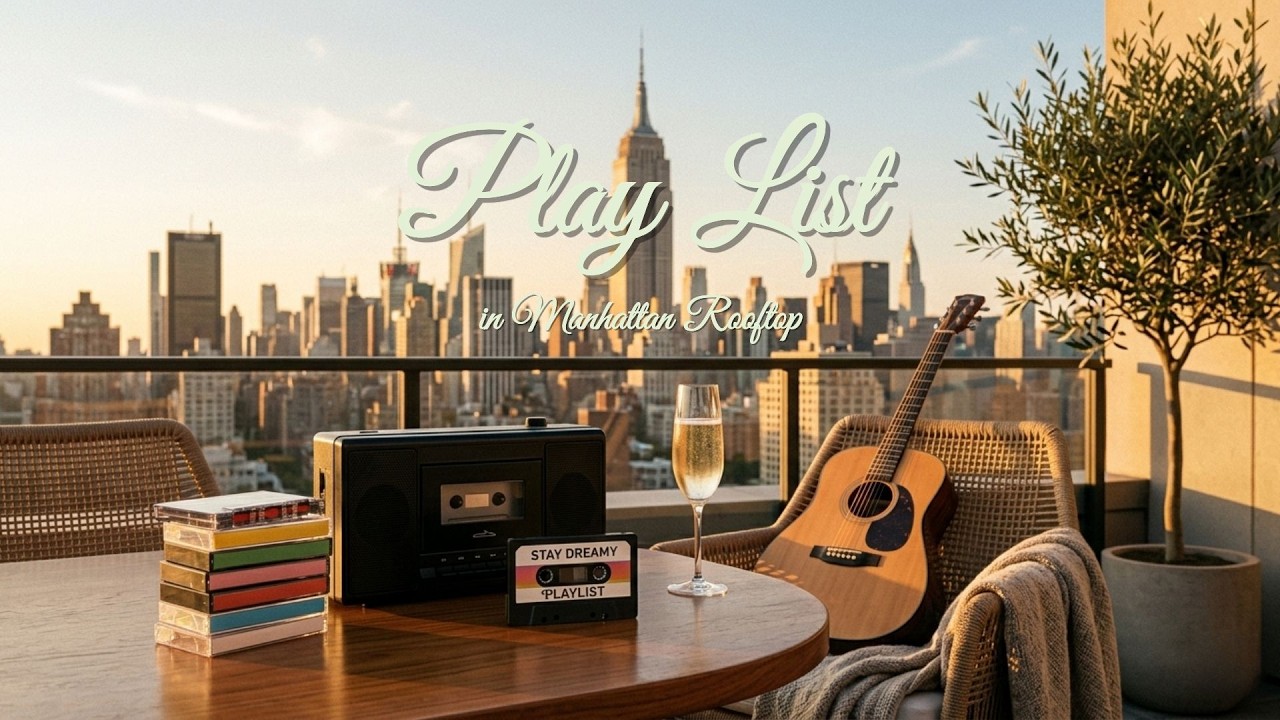 🌇 도시 노을에 어울리는 플레이리스트 | Manhattan Evening Sunset Indie & Chill Pop Playlist