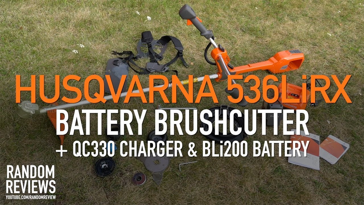 Best Battery Brushcutter? Husqvarna 536LiRX Battery Brushcutter Review