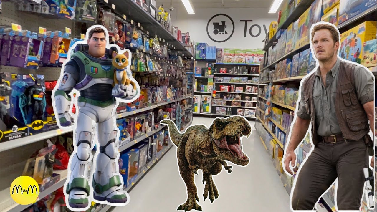 Lightyear vs. Jurassic World Dominion Movie Toy Hunt!!! See how much I find!!