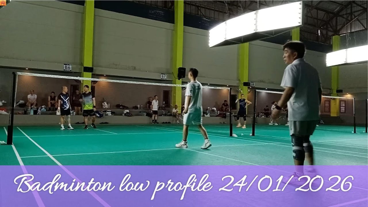 Badminton low profile 24/01/2026