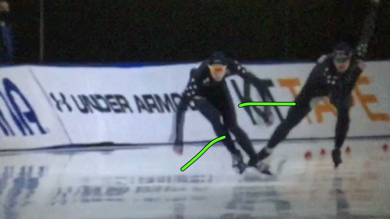 Jordan Stolz 1: Ice-feel and timing at exit