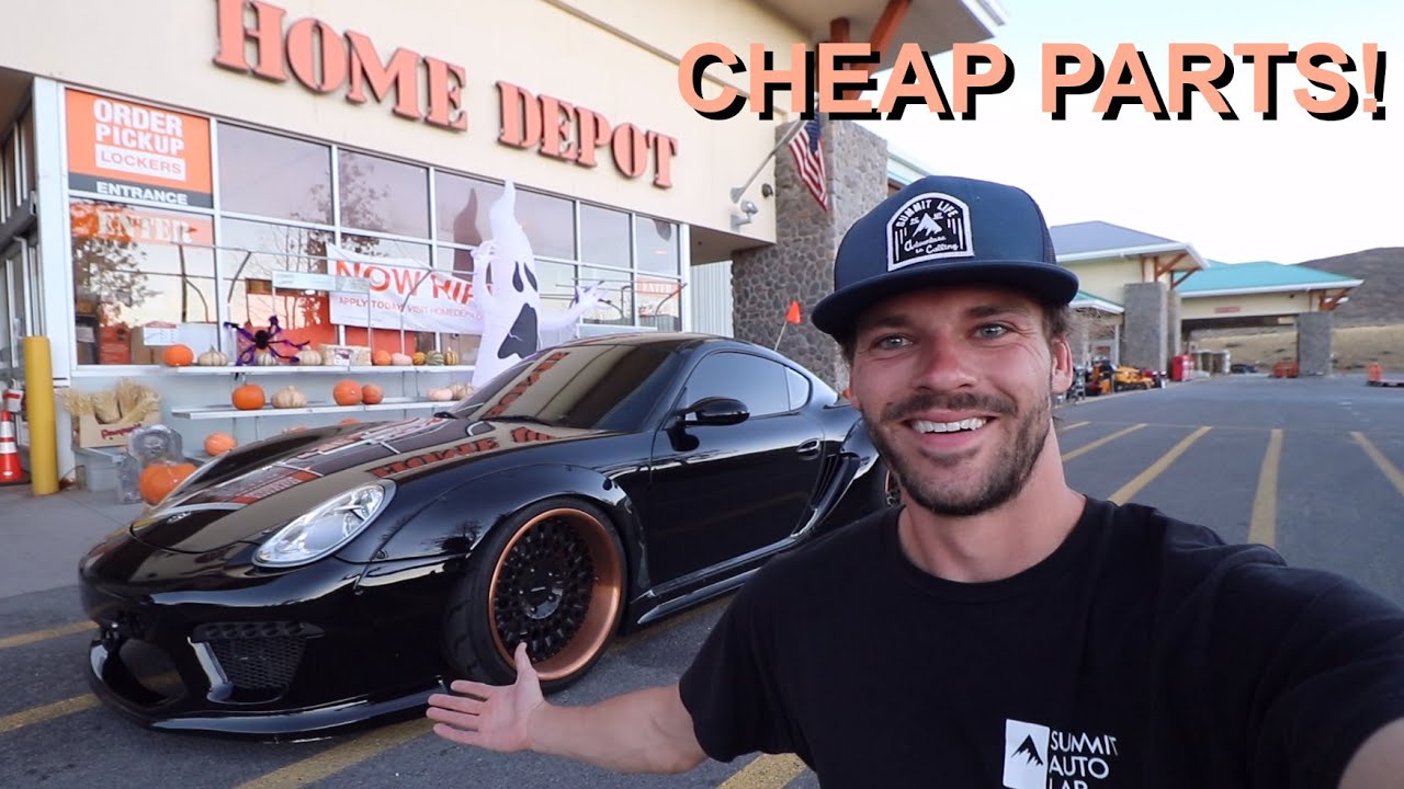 Finding Custom Porsche Parts at HOME DEPOT!?