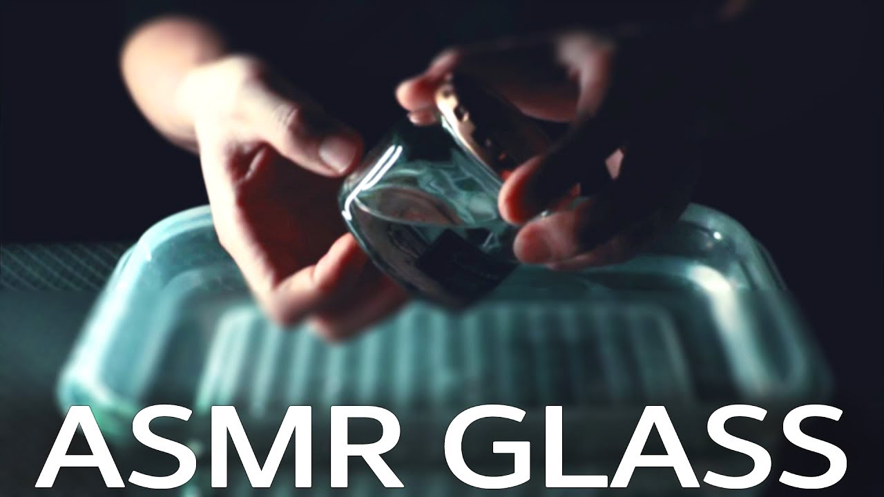 ACMP Звук бутылки, Самое раслабляющее асмр! Glass Bottle Tapping, Scratching [1Hour]💦💧