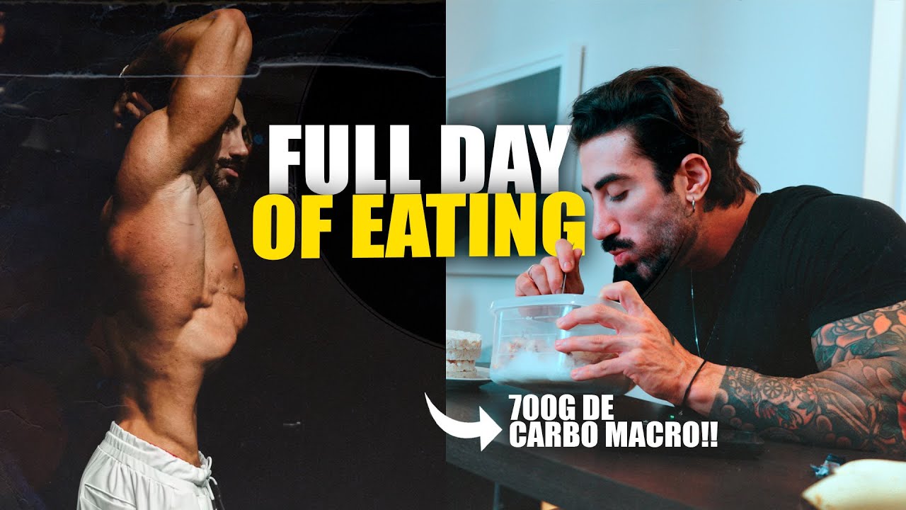 CURBUP + ÚLTIMO TREINO ANTES DO SHOW - 700G MACRO DE CARBO !!!