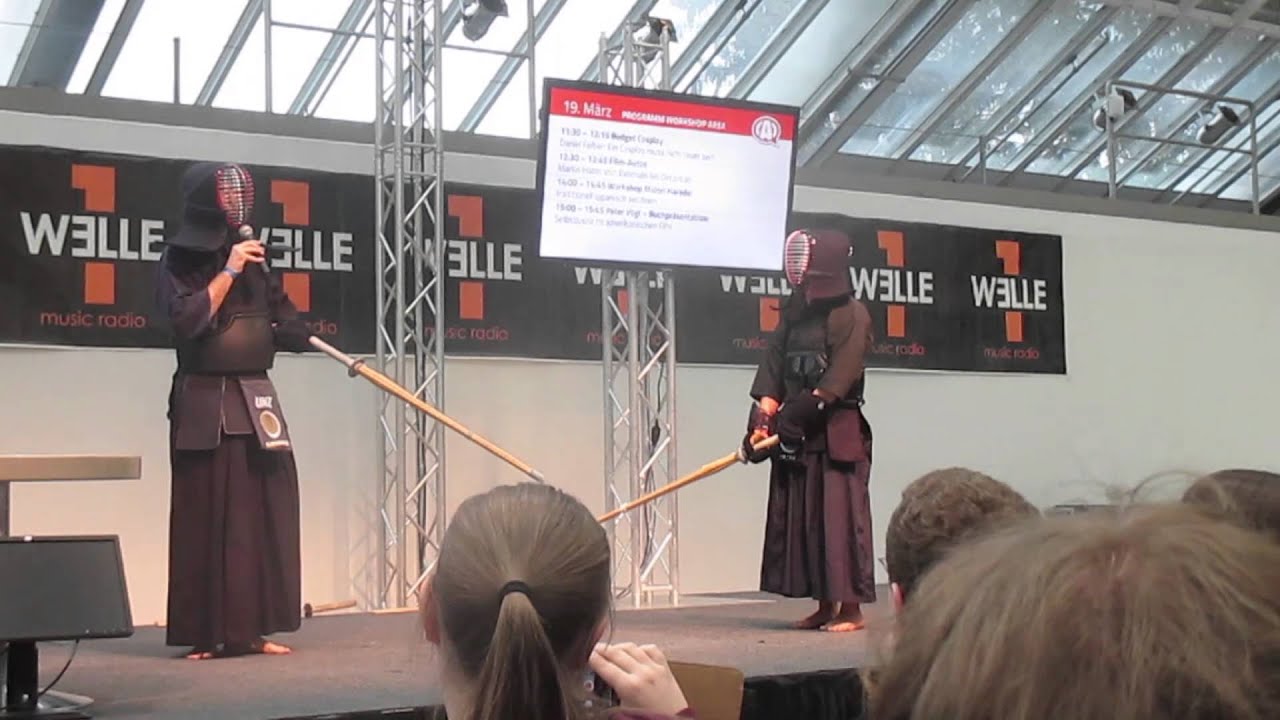 Comic Con Austria 2016 - ZENDO Linz: Samurai Schwertkampf Vorführung