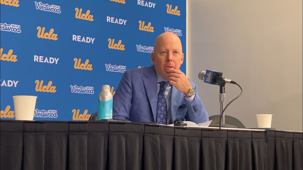 UCLA head coach Mick Cronin after 74-63 win over Oregon (12.6.25)