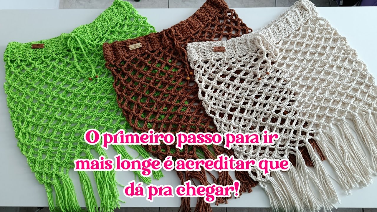 #vlog da minha primeira produção de peças em vestuário de crochê 🧶