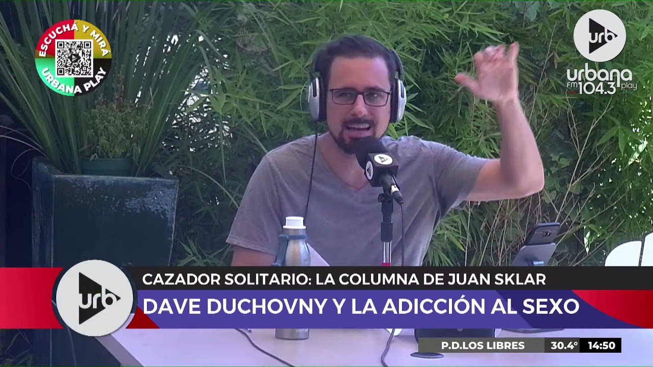 La columna de Juan Sklar en #TodoPasa: David Duchovny y su adicción al sexo